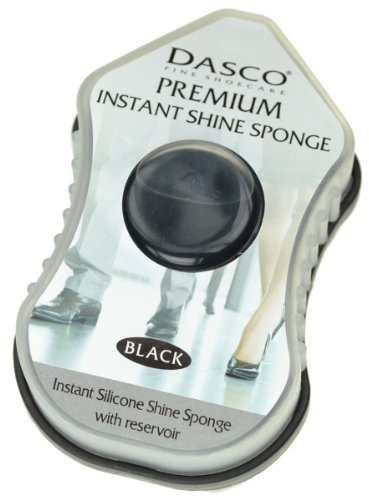 Dasco Premium Instant Shine Sponge with polish reservoir - Black