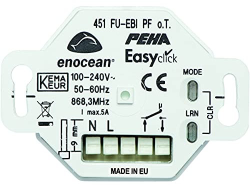 EnOcean Easyclickpro Récepteur encastré