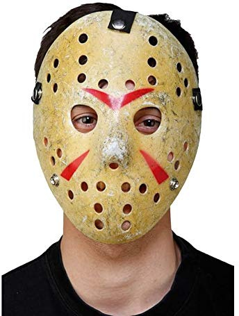 Hockey-Maske mit Loch, 20 cm