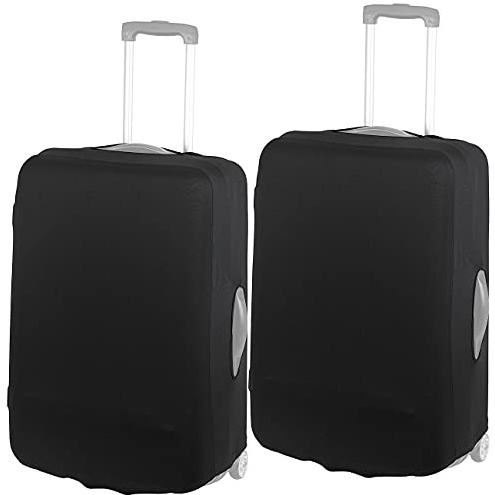 Xcase Koffer-Schutzbezüge: 2er-Set elastische Schutzhülle für Koffer bis 66 cm Höhe, XL (Koffercover, Gepäckabdeckungen, Schutzfolie)