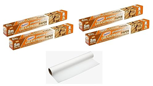Greaseproof Parchment Oven Baking Paper Sealapack Premium Food Wrap Paper 37cm x 8M