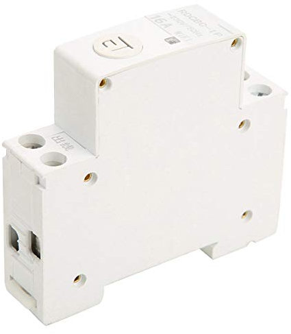 Disjoncteur WIFI, commutateur de télécommande intelligent IP20, pour boîte de distribution, forme de déclenchement instantané C, 1P AC230V(1P 16A)