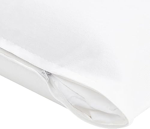 DECASASATEXTIL - Pack 2 Funda de Almohada Impermeable Extra Suave con Cremallera - Protector de Almohada Impermeable, Transpirable, Anti-ácaros, Antibacteriano e hipoalérgico. (150x45cm)