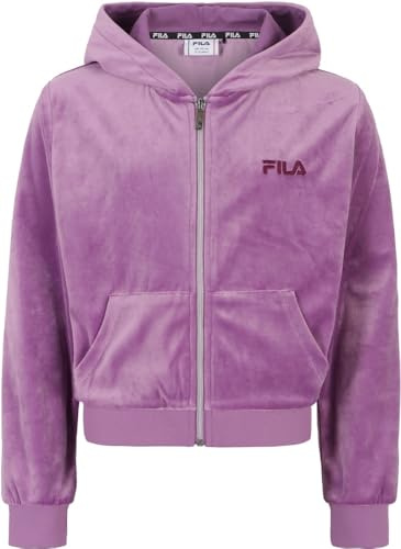 FILA Flicka Longuich cropped Velvet Hoody Jacka Track, lila, 134-140