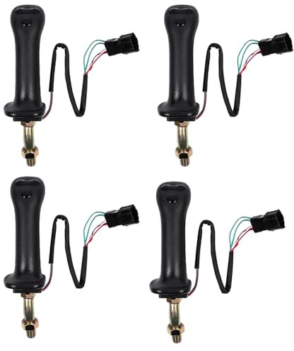 Hundnsney 4X 3 Pulsanti Escavatore Joystick Assy Maniglia Ingranaggi per Doosan DX150 215 225 300 370-9C Sinistra