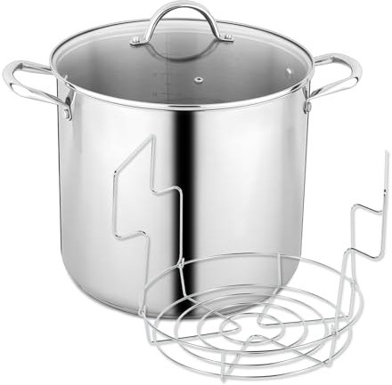 GreatChef Einmachtopf mit Gestell und Deckel