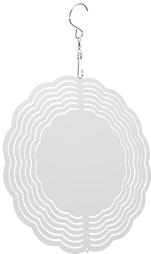 Cabilock Carillon Suspendu Unique en Aluminium À Sublimation pour Jardin Cour Fenêtre Porte Porche