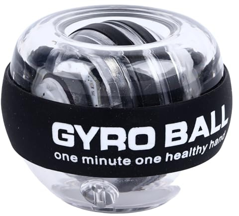 Power Gyroscope Ball ABS 6 Color Clignotage Améliore de Coordination Baule d'entraîneur de Poignet Portable pour Renforcer les Bras Magnétiques