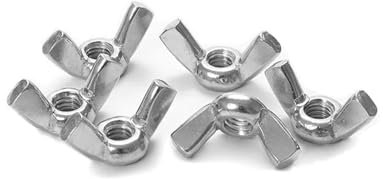 Écrou papillon à oreilles réglable en acier inoxydable 304/316, 5 à 50 pièces, M3/M4/M5/M6/M8/M10/M12, DIN315, serre-écrous à main(316 stainless steel,20pcs M5)