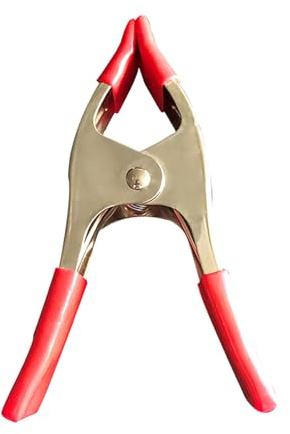 Morsetti a molla in metallo, con apertura a ganascia da 15,2 cm, clip a molla per uso domestico, per giardino, esterni, casa, falegnameria, garage, artigianato industriale