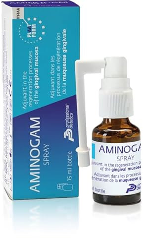 Aminogam Coadiuvante Mucosa Gengivale Spray, 15 ml, Confezione da 1