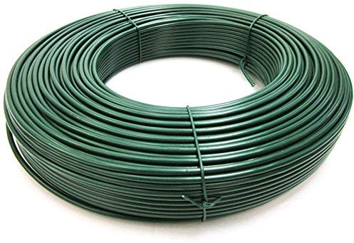 Easipet PVC Coated Tension Line Wire 100m x 3.1mm for Garden Fencing