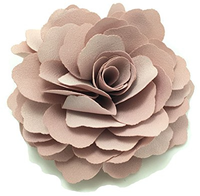 Meilliwish Camelias Flor Pinza para el cabello Y Pin de broche (A74)(Rosado)