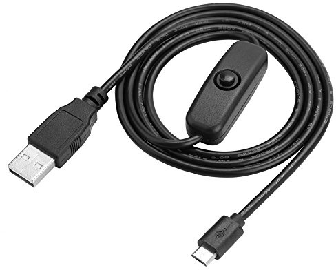 VBESTLIFE Universal-Netzteil, Micro-USB-Ladekabel mit EIN-/Ausschalter für 3/2/ B/B +/ A