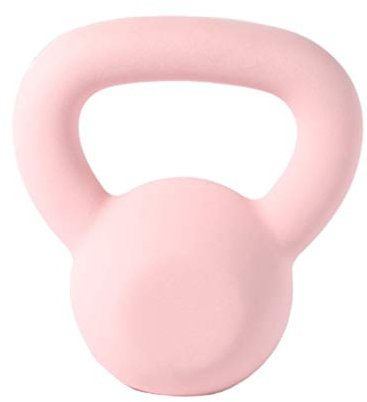 Kettlebells AGYH Soft Touch Gusseisen, Sportgeräte Für Männer, Frauen Und Kinder, 4 Kg / 5 Kg / 6 Kg, 3 Farben (Color : Pink, Size : 6kg/13.2lb)