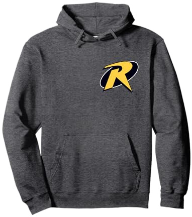 DC Robin Logo Breast Pullover Hoodie