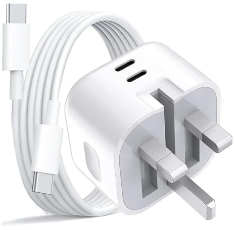 45W Dual USB-C GaN Charger for Samsung Galaxy Z Flip 8 & Z Fold 8 Ultra | 45W Dual USB-C GaN PPS charger with cable for Galaxy Z Flip 8/7 FE/6/5/4/3 & Z Fold 8/7/6/5/4/3. Foldable plug.