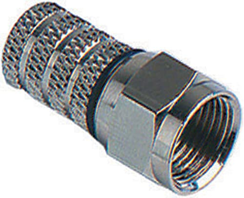 25PZ CONNETTORE A VITE TIPO F PER CAVO SATV 5,00MM