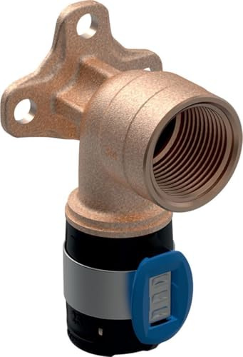 Geberit FlowFit Anschlusswinkel 90°, 16 mm x 1/2, L: 36 mm