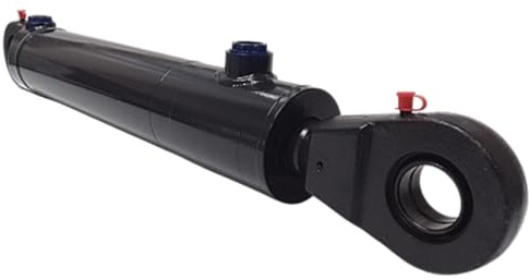 Hydraulikzylinder doppelwirkend mit Gelenkauge 50/28 200mm Hub | Hydraulischer Zylinder 50/28/200