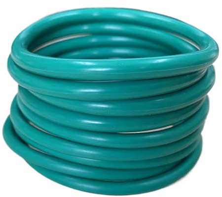 1 Stück O-Ring aus Fluorkautschuk FKM, 8 mm Drahtdurchmesser, 224 mm Innendurchmesser, 240 mm Außendurchmesser, für Gleitringdichtungen, Pumpen, Konstantdruckventile, Instrumente