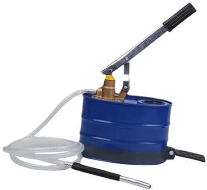 perfk Bomba de aceite Manual relleno de la mano Tipo 5 l Motor manual Agrupación de aceite Celler de aceite Transmisión Bomba de llenado de aceite para