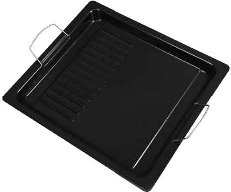 ibasenice 1pezzi Piastra Per Barbecue Antiaderente Teglia Per Barbecue All Leggera e Resistente Multifunzionale