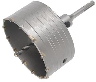 1pc 130mm SDS Plus 110mm Concrete Tungsten Carbide Alloy Core Hole Saw SDS PLUS Electric Hollow Drill Bit Air Conditioning Pipe Cement Stone