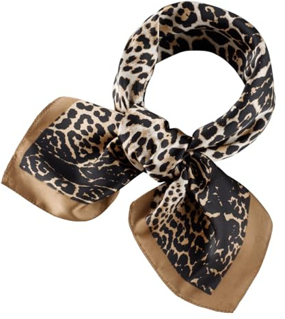 QBSM Damen schal Tuch Nickituch Satin Silk Formal Square Halstuch Kopf Haar Wraps