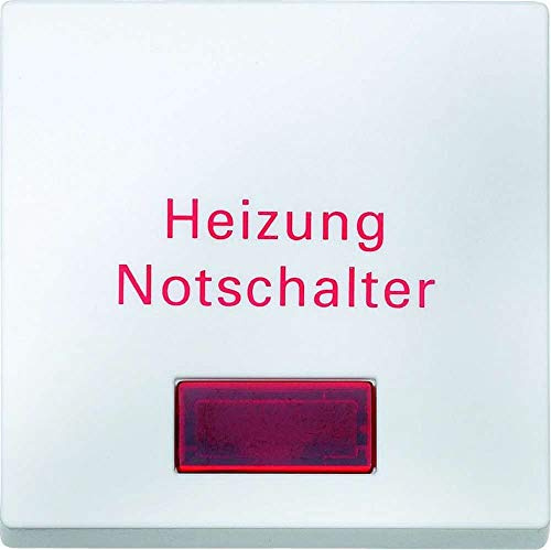 Merten Wippe für Heizungs-Notschalter, System M, polarweiß, 433919