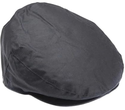 Barbour Herren-Flachmütze, gewachst, Marineblau, navy, 7