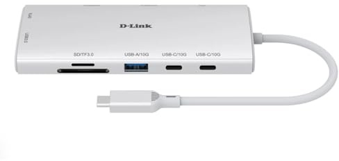 D-Link Hub USB-C 10 en 1 DUP-A01