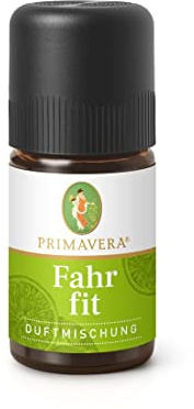 PRIMAVERA Duftmischung Fahr fit 5 ml - Grapefruit, Douglasfichte und Lemongras - Aromaöl, Duftöl, ätherisches Öl Aromatherapie - belebend - vegan