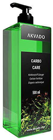 Akvado Carbo Care - Flüssiger Kohlenstoff Dünger für schnellen und gesunden Pflanzenwuchs, 500 ml