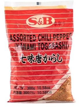 Nanami Togarashi 300 g Condimento japonés picante equilibrado para ramen, udon, yakitori y salteados Aroma tostado y toque cítrico