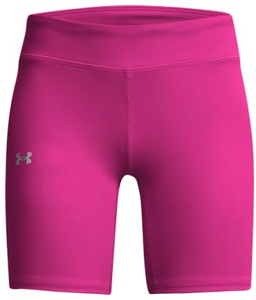 Under Armour Girls Motion Bike Shorts, (653) Rebel Pink / / Pink, Small