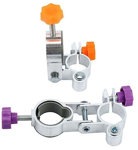 FUBESK 2 Pcs Clip On Mount for Garden Chair Parasol Patio Balcony Deck Umbrella Sun For Garden Chair Parasol Patio Balcony Deck Umbrella Sun-Non-foldable