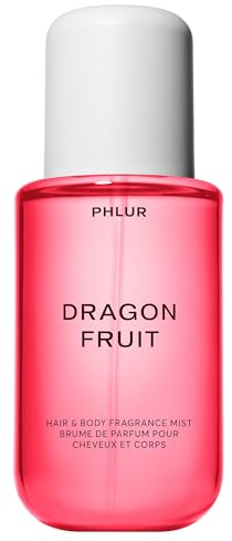 PHLUR Dragon Fruit Body Mist, 8 Fl Oz - Hair and Body Perfume for Women, Tropical Fruit Perfume Body Spray with Vanilla, Sugared Amber and Sandalwood Fragrance
