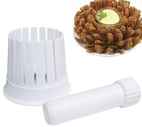 Mimoqk Onion Flower Cutter, Onion Cutter in Blossom,Vegetable Cutter for Blooming Onion Machine | Efficient Onion Cutter Food Slicer, Onion Cutter Gadgets Tool