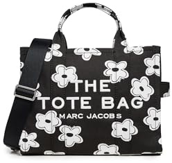 MARC JACOBS Damen The MEDIUM Tote Bag, Schwarz/Weiß