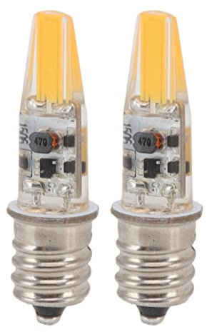 Candelabra Bulbo, LED LED Bulbo 2pcs E12 2W 12V Risparmio Energetico Facile