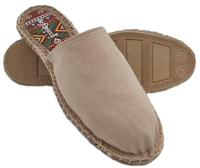 Meravigliosi Sabot in Stile Provenzale, Ciabatte da Donna Estive Chiuse Davanti, Eleganti Sandali Espadrillas in Corda (Nocciola, Sistema Taglie Calzature EU, Adulto, Donna, Numero, Media, 41)