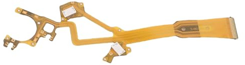 Sahgsa Remplacement du Câble Flexible de L'objectif de la Caméra de 12-60 Mm - Câble Flexion en Cuivre avec Prise pour Réparation de L'objectif