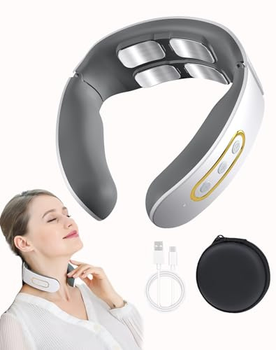 Neuroneck Pro, Neuroneck Pro La Soluzione 11-in-1 per La Cervicale, Massaggiatore Elettrico per Il Collo, Ricaricabile, In Abs, Silenzioso, Sollievo Dalla Tensione