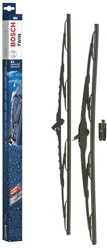 Bosch Scheibenwischer Twin 801, Länge: 600mm/530mm – Set für Frontscheibe