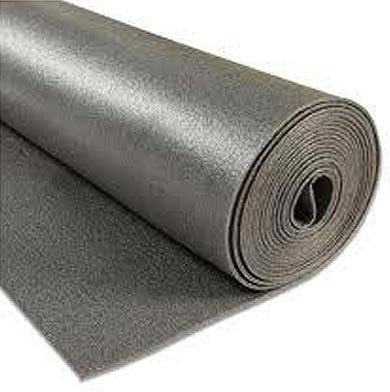 WDC ONLINE eXtreme® Graphite Budget Carpet Underlay 7mm Thick PE Foam 5sqm Part Roll UNDERLAY!