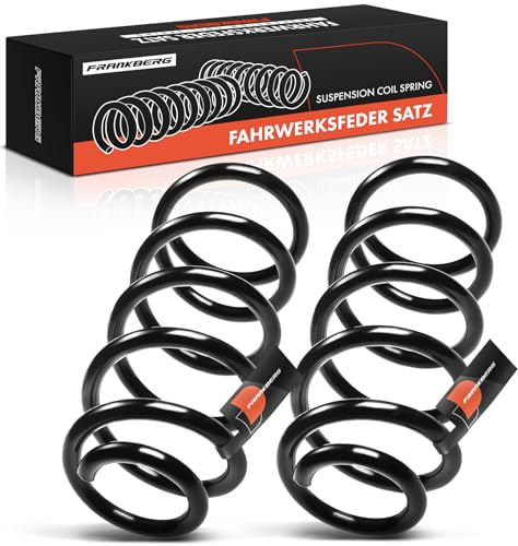 Frankberg 2x Federn Fahrwerksfeder Hinterachse 33536756652