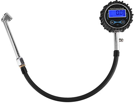 3?200PSI Digitaler Reifendruckmesser Universal LCD Display Reifenf¨¹ller Fit f¨¹r Auto Motorrad Lkw Car