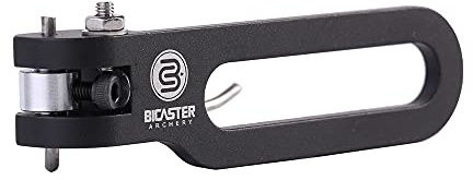 BICASTER Magnetiskt pilstöd aluminiumlegering justerbar baksida bågskytte stöd för recurve båge barebow