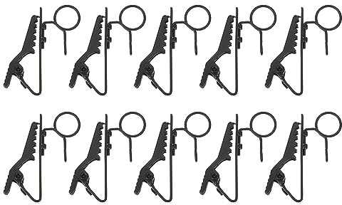 Milisten 10st Mikrofon-lavalier Mikrofone Clips Für Revers Micrófono Inalámbrico -mikrofon Kabelloses Lavalier-mikrofon Revers-mikrofon Kabelloses Mikrofon Mini Eisen Mikrofon-Clip